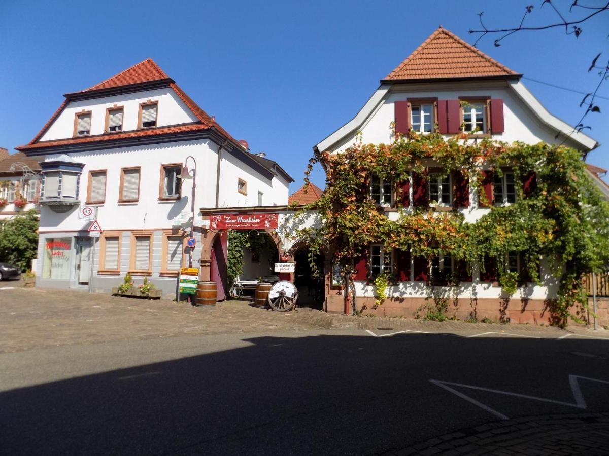 Zum Weinsticher, Weingut Anlag/Nichterlein Rhodt unter Rietburg Extérieur photo